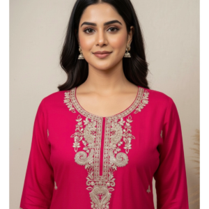 Vatican Silk Resham Work Suit Set