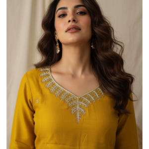 Raw Silk Handwork Banarasi Suit