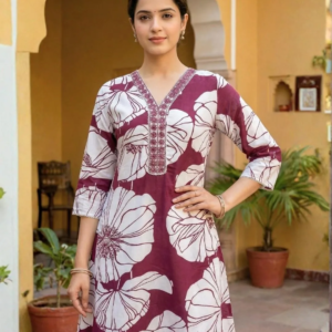 Floral Garden Cotton Suit