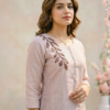 Blossom Aura Linen Cotton Suit