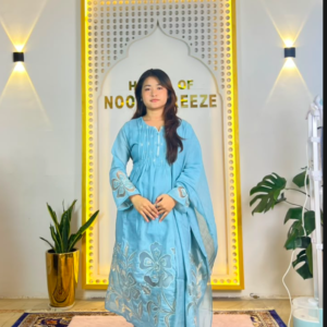 Mul Chanderi-3 piece suits