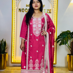 Muslin-Pakistani Design 3 piece suits