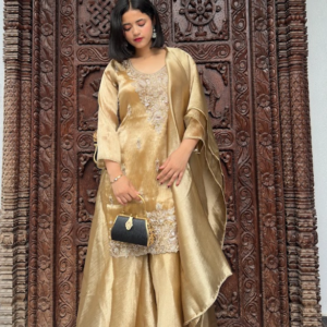 Crush Tissue Sharara Sets